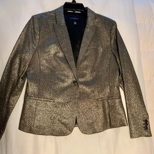 Banana Republic Classic Fit Metallic Blazer